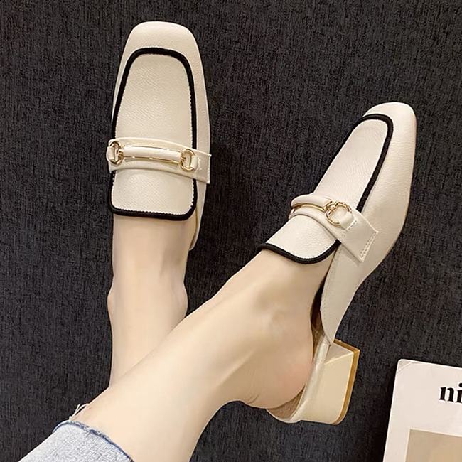 Beige Premium Soft Leather Shoe - 1