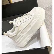 Double Botton High Quality White Sneaker 2023 - 3