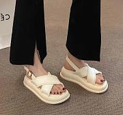 Summer Beach Wearing White Sandal 2023 - 1