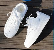 Men's and women's sneakers with easy-to-clean leather material with anti-slip soles 3cm high - 5