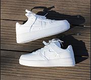 Men's and women's sneakers with easy-to-clean leather material with anti-slip soles 3cm high - 6