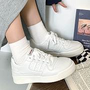 Mistery Sneakers White Shoes 3cm Height Leather MIS-701 - 5