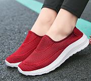 Beautiful pink sports mesh sports shoes for women - 4