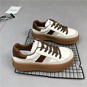 Women's sports shoes with personality brown color - 1